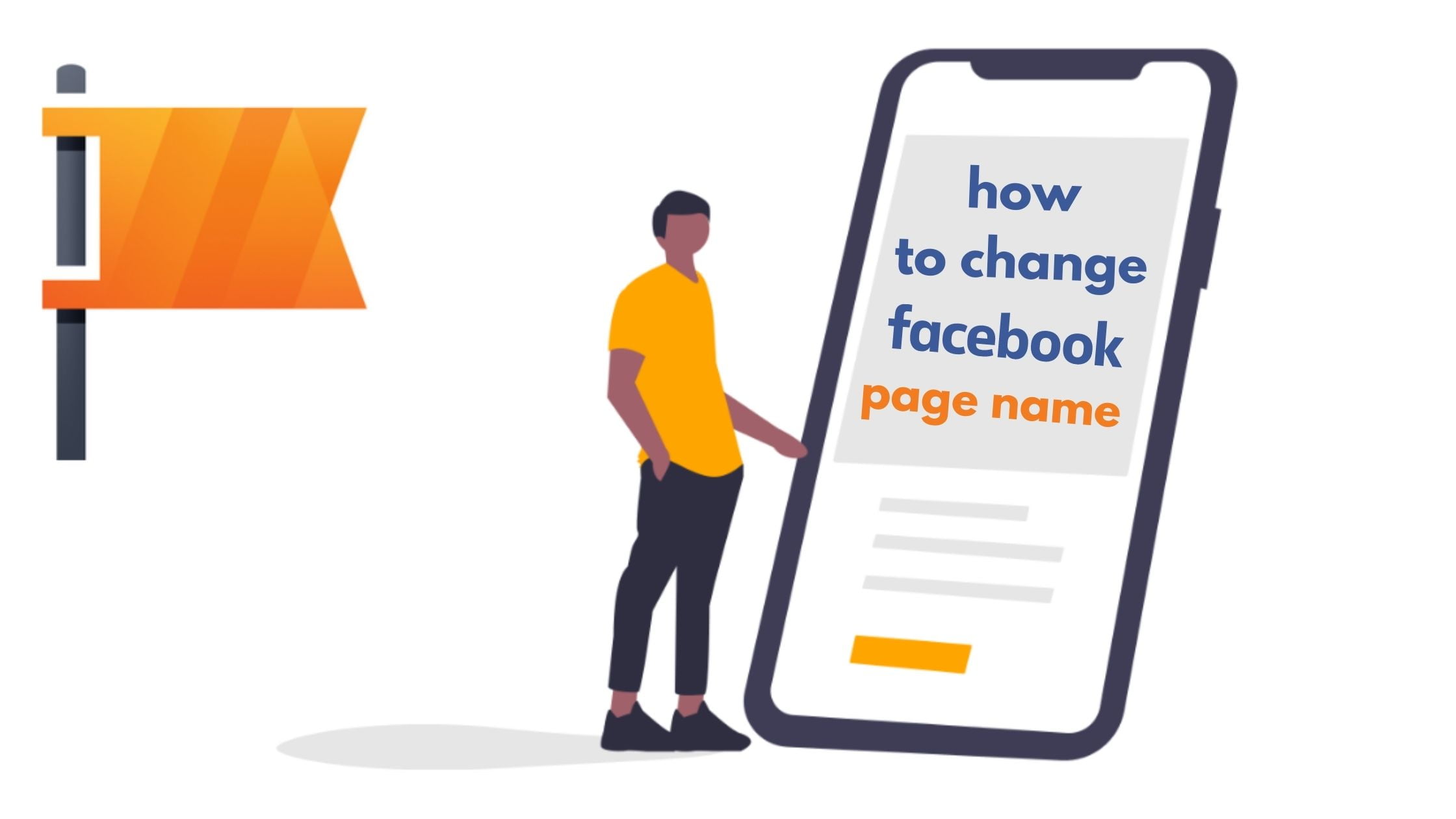 how to change facebook page name