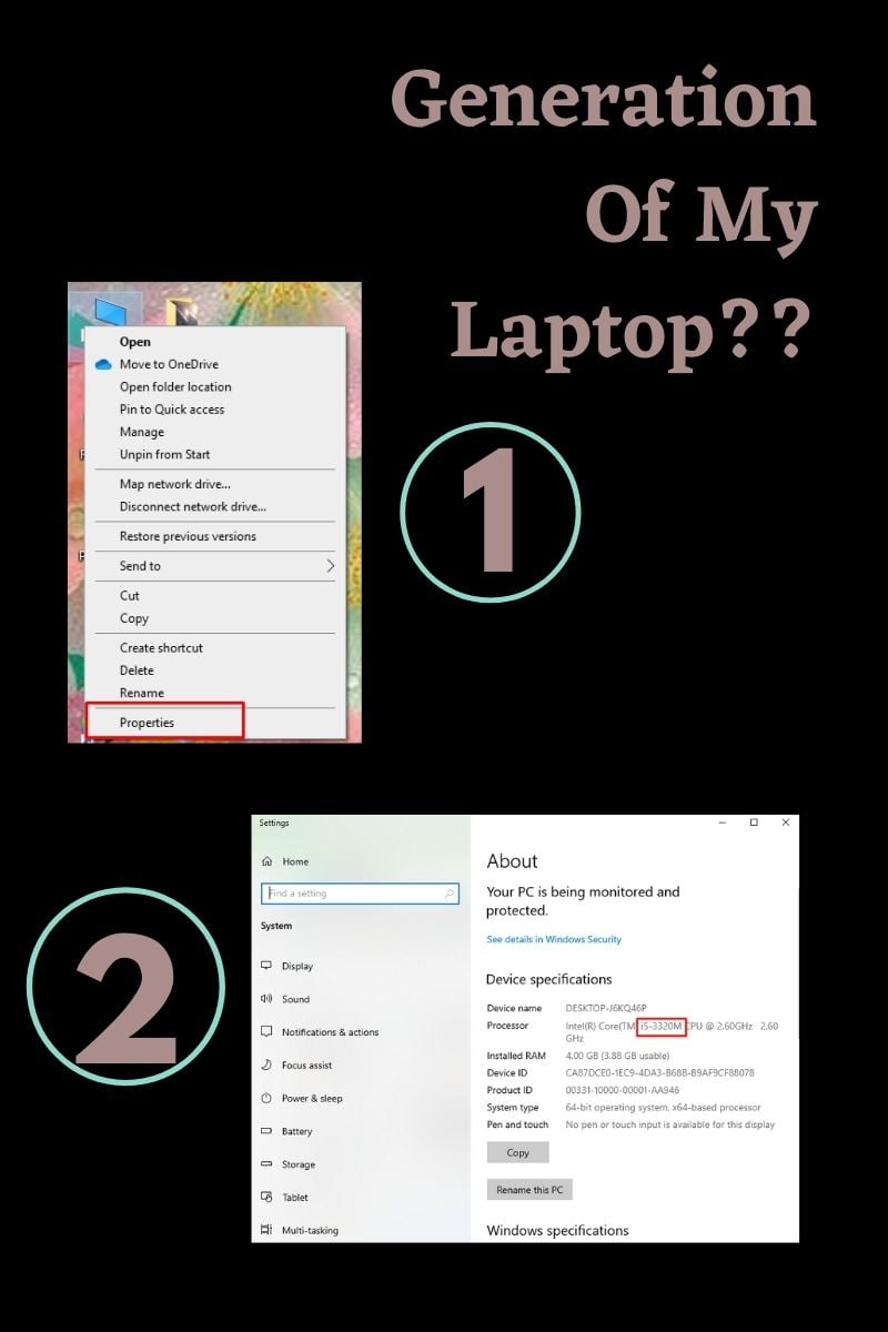 How To Check Generation Of Laptop In Windows - 2 Ways
