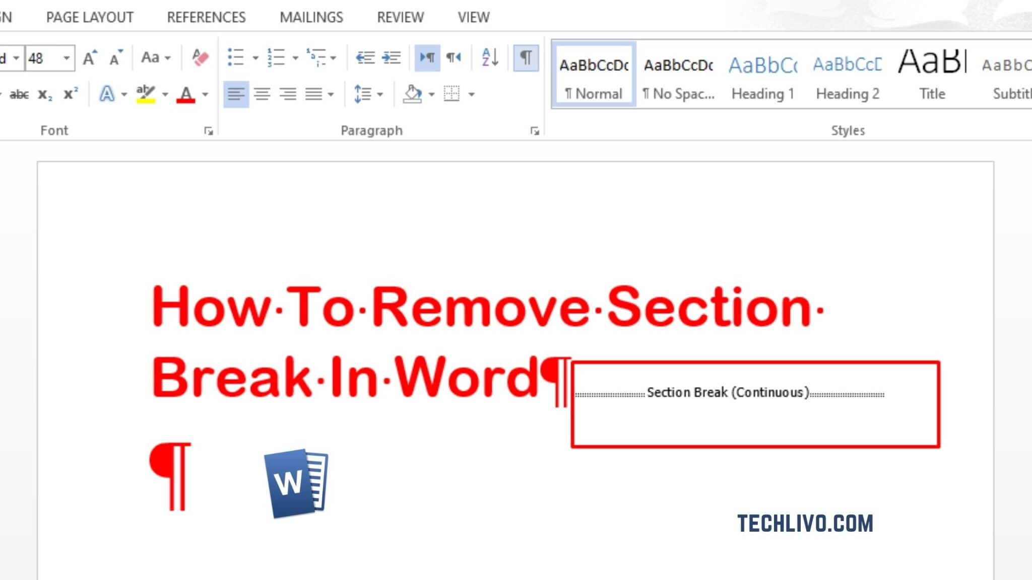 Word Remove Split Remove Section Break In Word In 2 Steps Only! - Updated 2026