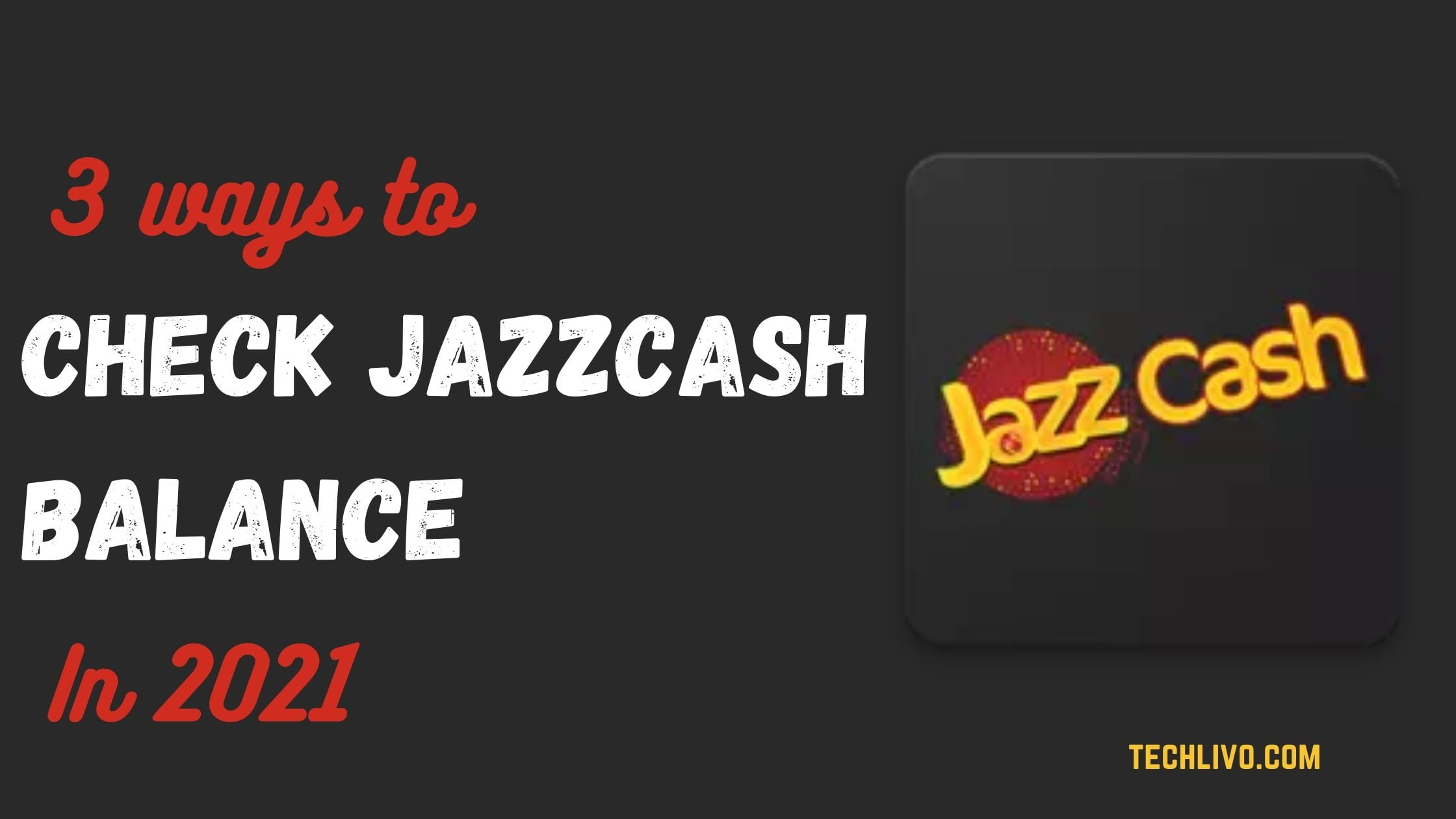 how to check jazz cash balannce