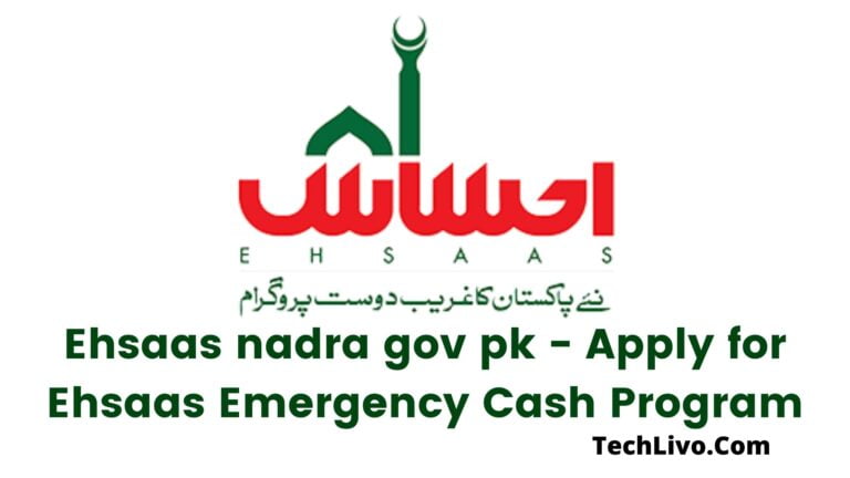 Ehsaas nadra gov pk - Apply for Ehsaas Emergency Cash Program