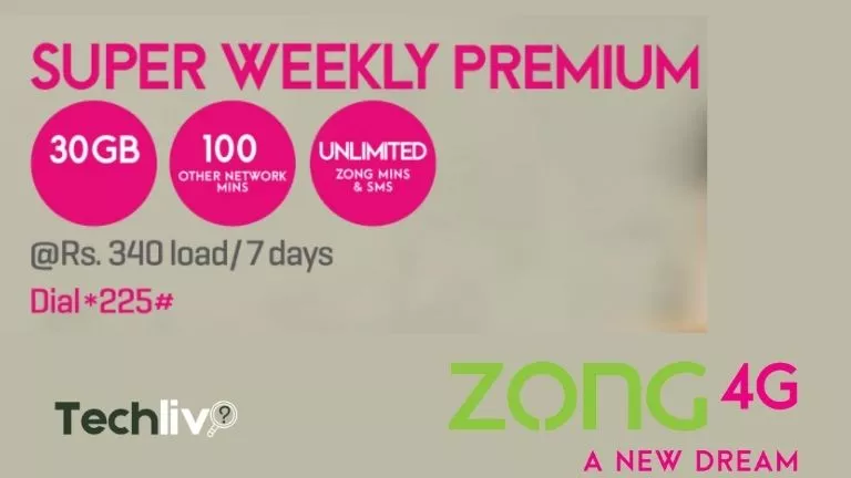 zong super weekly premium