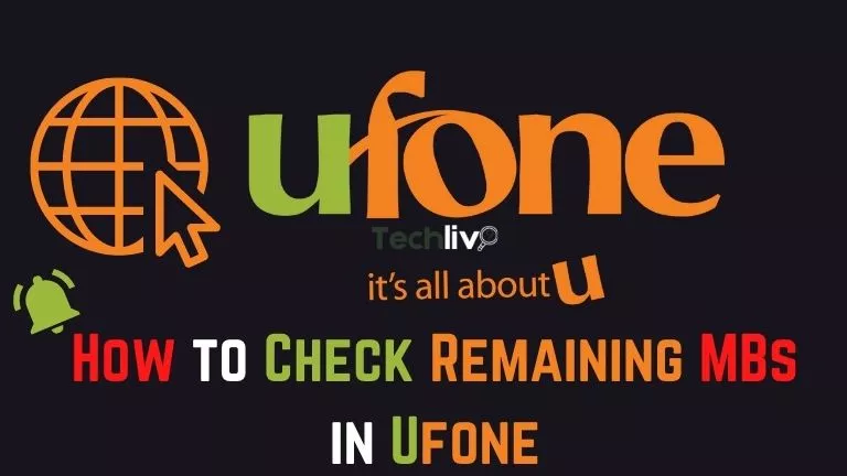 How to Check Remaining MBs in Ufone