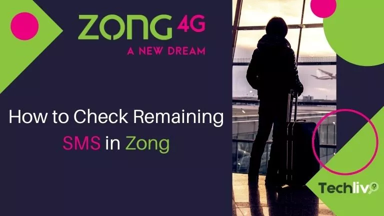 how to check remaining sms in zong