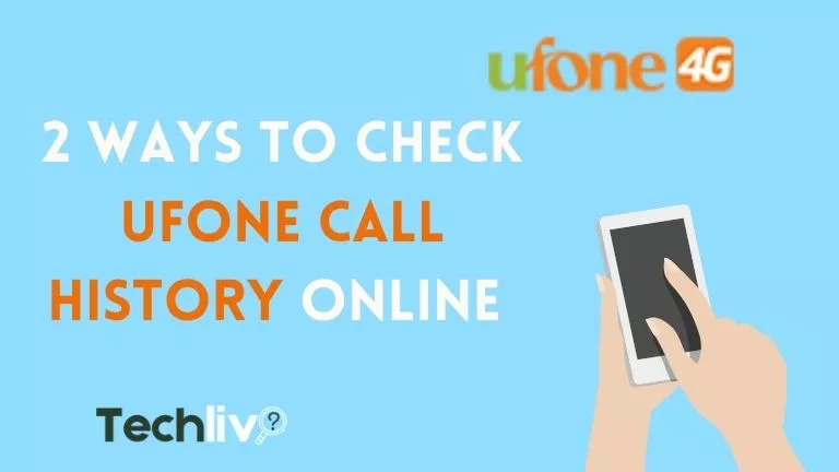 ufone call history online