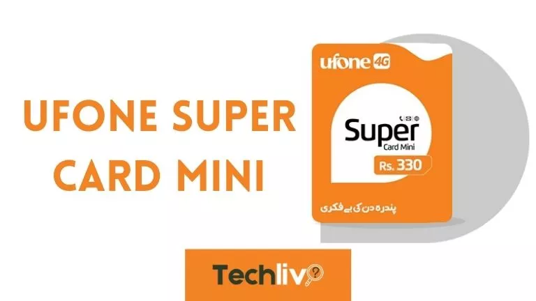 ufone super card mini