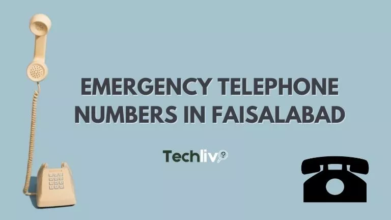 Emergency Telephone Numbers In Faisalabad