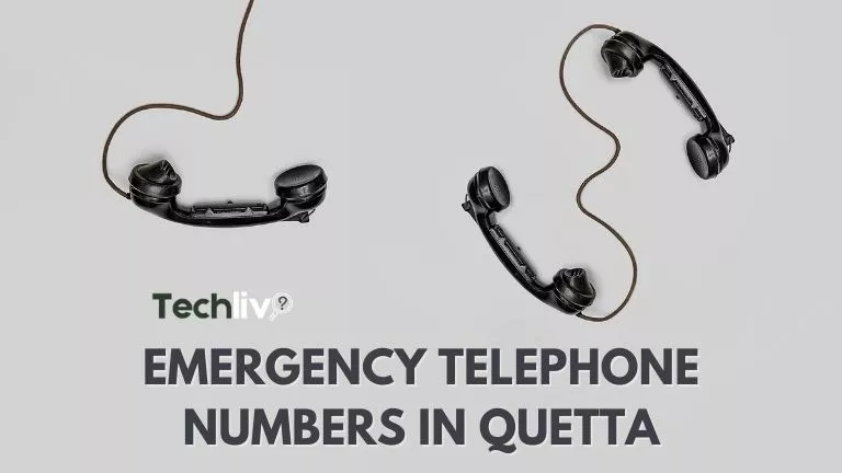 Emergency Telephone Numbers In Quetta