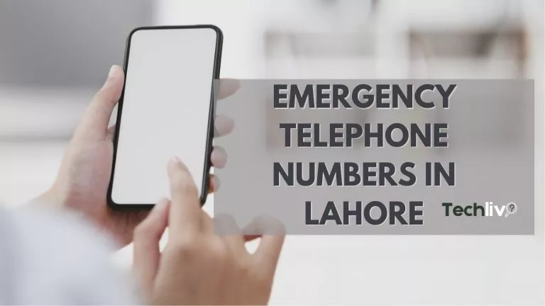 emergency telephone numbers in lahore