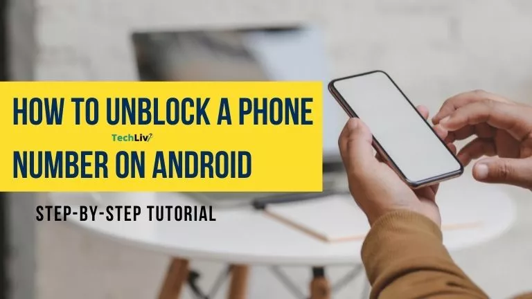 how to unblock a phone number on android