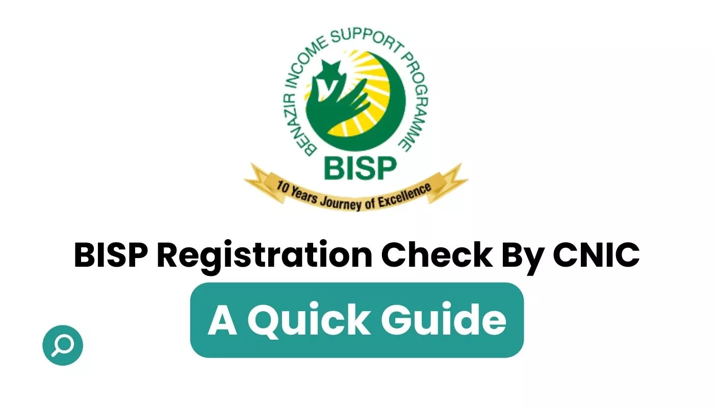 bisp registration check by cnic