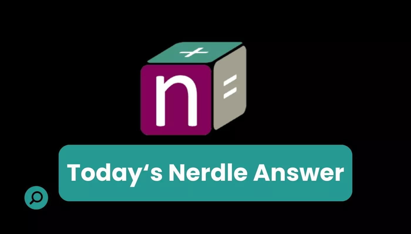 today‘s nerdle answer