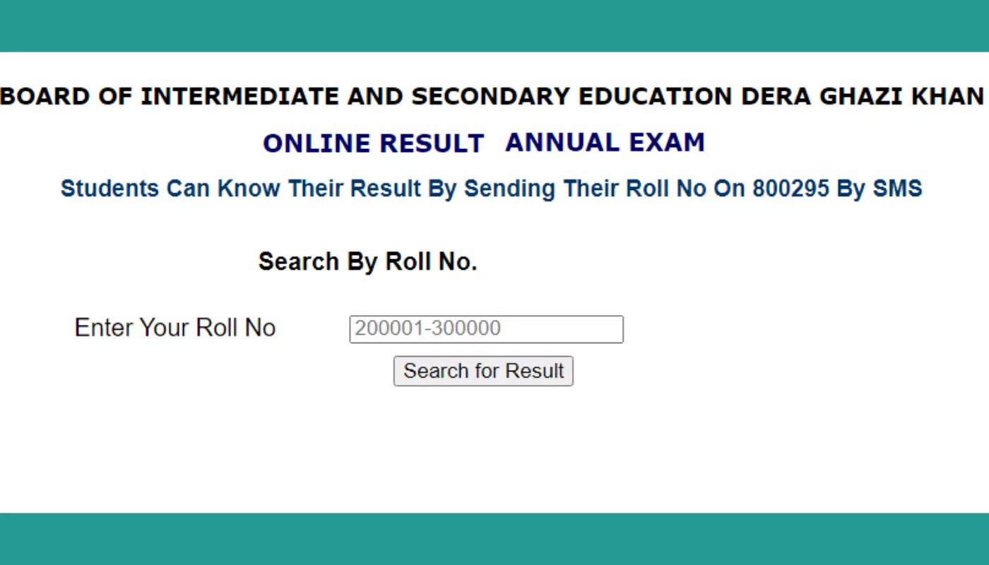 Bise Dg Khan 11th Result 2024 Official Website Bonny Christy