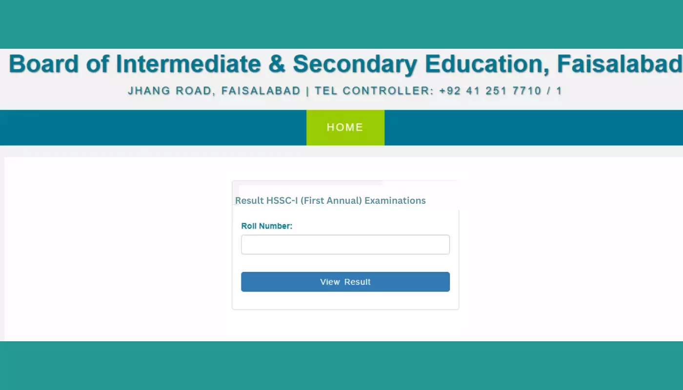 BISE Faisalabad 11th Class Result 2025 (Check results here)