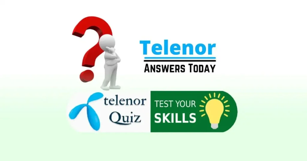 Today My Telenor Answer